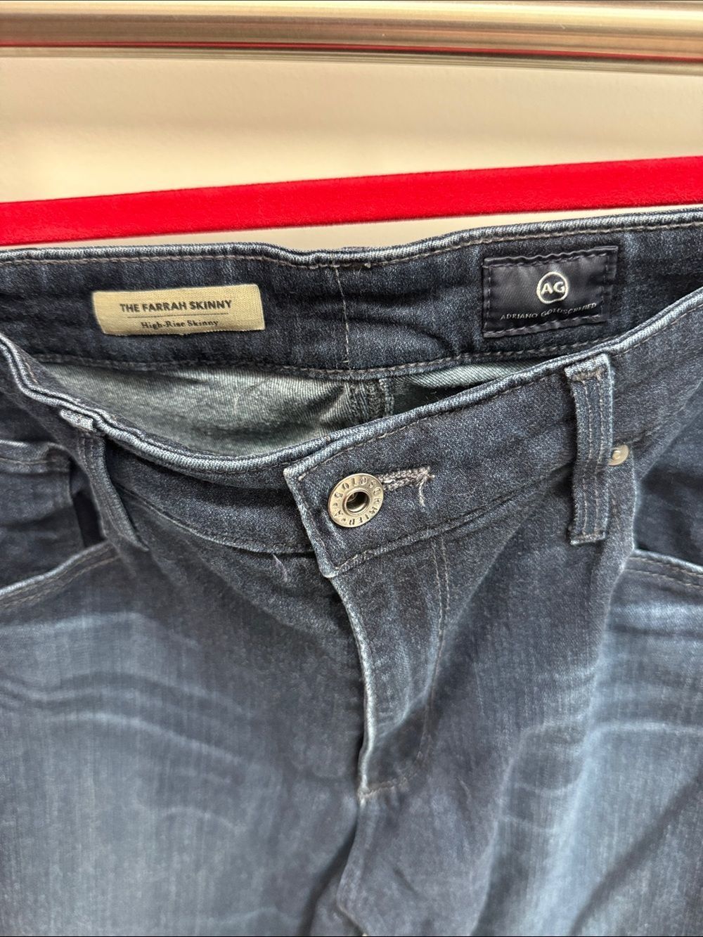 Women’s Dark Blue Slim Jeans - Picture 3 of 4